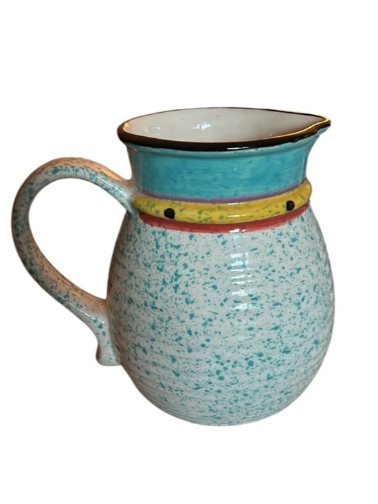 Treasure Craft Other - Vintage Treasure Craft Paradise Stoneware Large Pitcher 96 oz Southwestern Motif